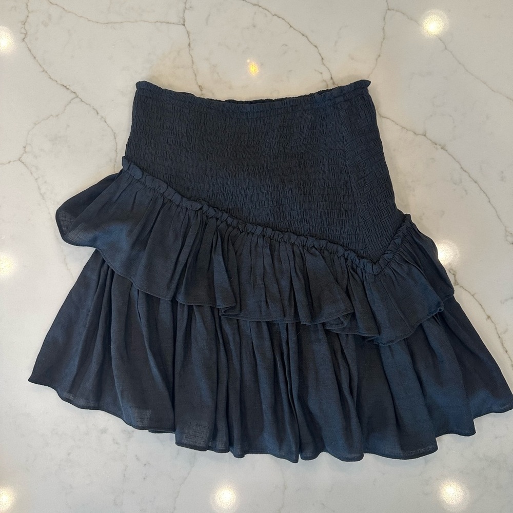 Glams layered skirt ruffle mini